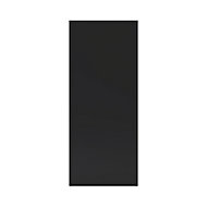 GoodHome Pasilla Matt carbon thin frame slab Highline Cabinet door (W)300mm (T)20mm