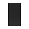 GoodHome Pasilla Matt carbon thin frame slab Highline Cabinet door (W)400mm (H)715mm (T)20mm