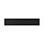 GoodHome Pasilla Matt carbon thin frame slab Standard Appliance Filler panel (H)115mm (W)597mm