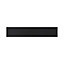 GoodHome Pasilla Matt carbon thin frame slab Standard Appliance Filler panel (H)115mm (W)597mm