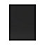 GoodHome Pasilla Matt carbon thin frame slab Tall appliance Cabinet door (W)600mm (H)806mm (T)20mm