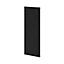 GoodHome Pasilla Matt carbon thin frame slab Tall End panel (H)900mm (W)320mm