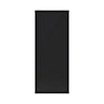 GoodHome Pasilla Matt carbon thin frame slab Tall larder Cabinet door (W)600mm (H)1467mm (T)20mm