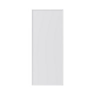 GoodHome Pasilla Matt white thin frame slab Highline Cabinet door (W)300mm (H)715mm (T)20mm