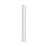 GoodHome Pasilla Matt white thin frame slab Standard Corner post, (W)59mm (H)715mm