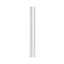 GoodHome Pasilla Matt white thin frame slab Standard Corner post, (W)59mm (H)715mm