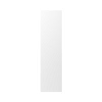 GoodHome Pasilla Matt white thin frame slab Tall End panel (H)2190mm (W)570mm, Pair