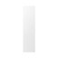 GoodHome Pasilla Matt white thin frame slab Tall End panel (H)2190mm (W)570mm, Pair