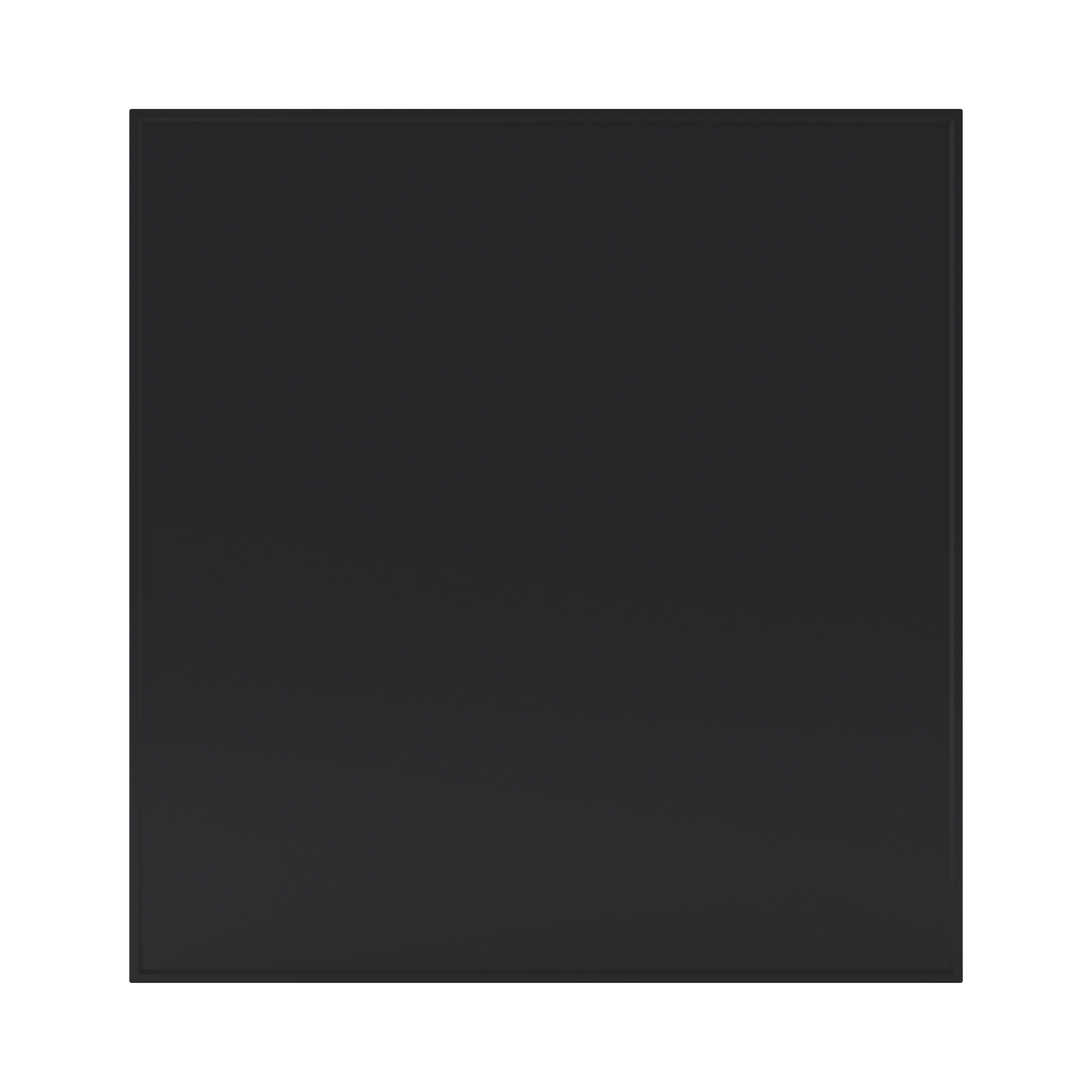 GoodHome Pasilla Thin frame Matt carbon Slab Appliance Cabinet door (W)600mm (H)626mm (T)20mm