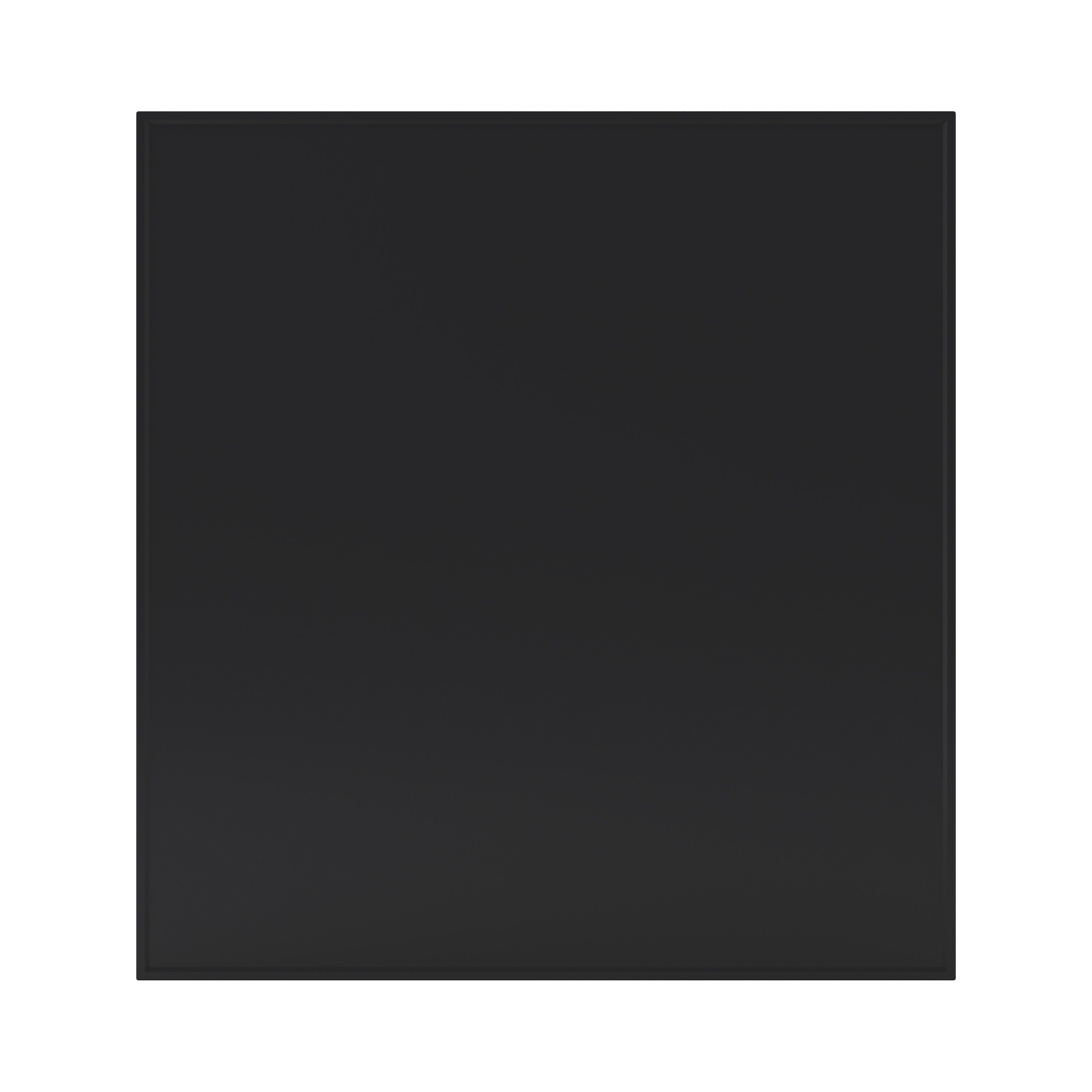 GoodHome Pasilla Thin frame Matt carbon Slab Tall appliance Cabinet door (W)600mm (H)633mm (T)20mm