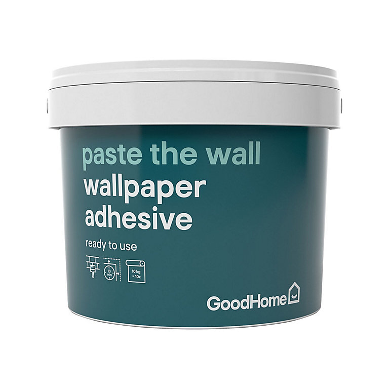 GoodHome Paste the wall Ready mixed Wallpaper Adhesive 10kg | DIY at B&Q