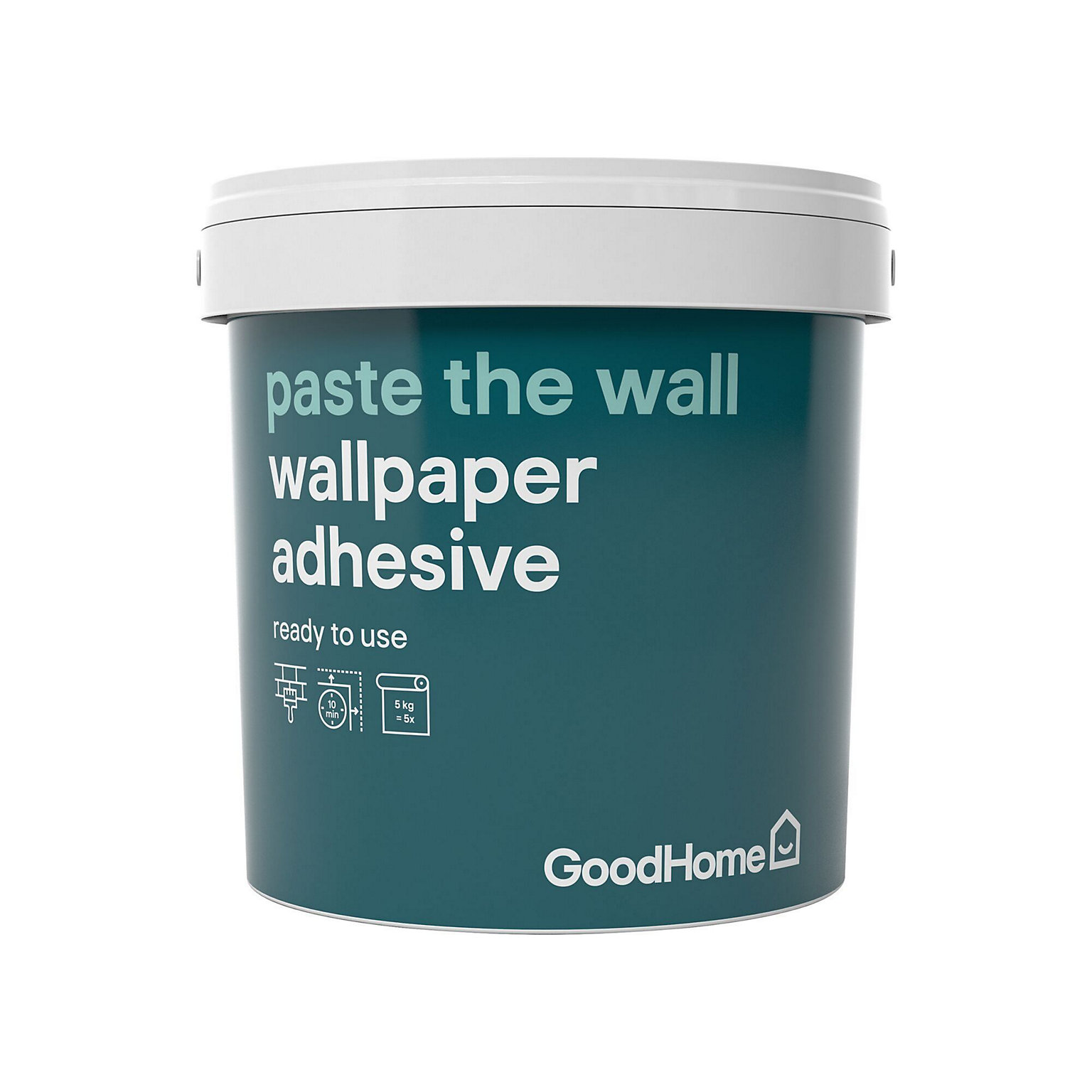 GoodHome Paste the wall Ready mixed Wallpaper Adhesive 1kg - 1 rolls | DIY  at B&Q