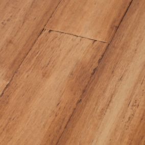 GoodHome Pattaya Natural Bamboo Engineered Real wood top layer flooring, 1.67m²