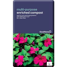 GoodHome Peat-free Compost 50L