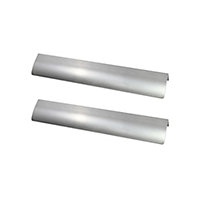 GoodHome Pequin Satin Nickel effect Kitchen cabinets Handle (L)15cm, Pack of 2