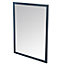 GoodHome Perma Blue Rectangular Wall-mounted Bathroom Mirror (H)70cm (W)100cm
