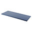 GoodHome Perma Satin Blue Oak Veneer Square edge MDF Bathroom Worktop (T) 2.8cm x (L) 120.5cm x (W) 45.2cm