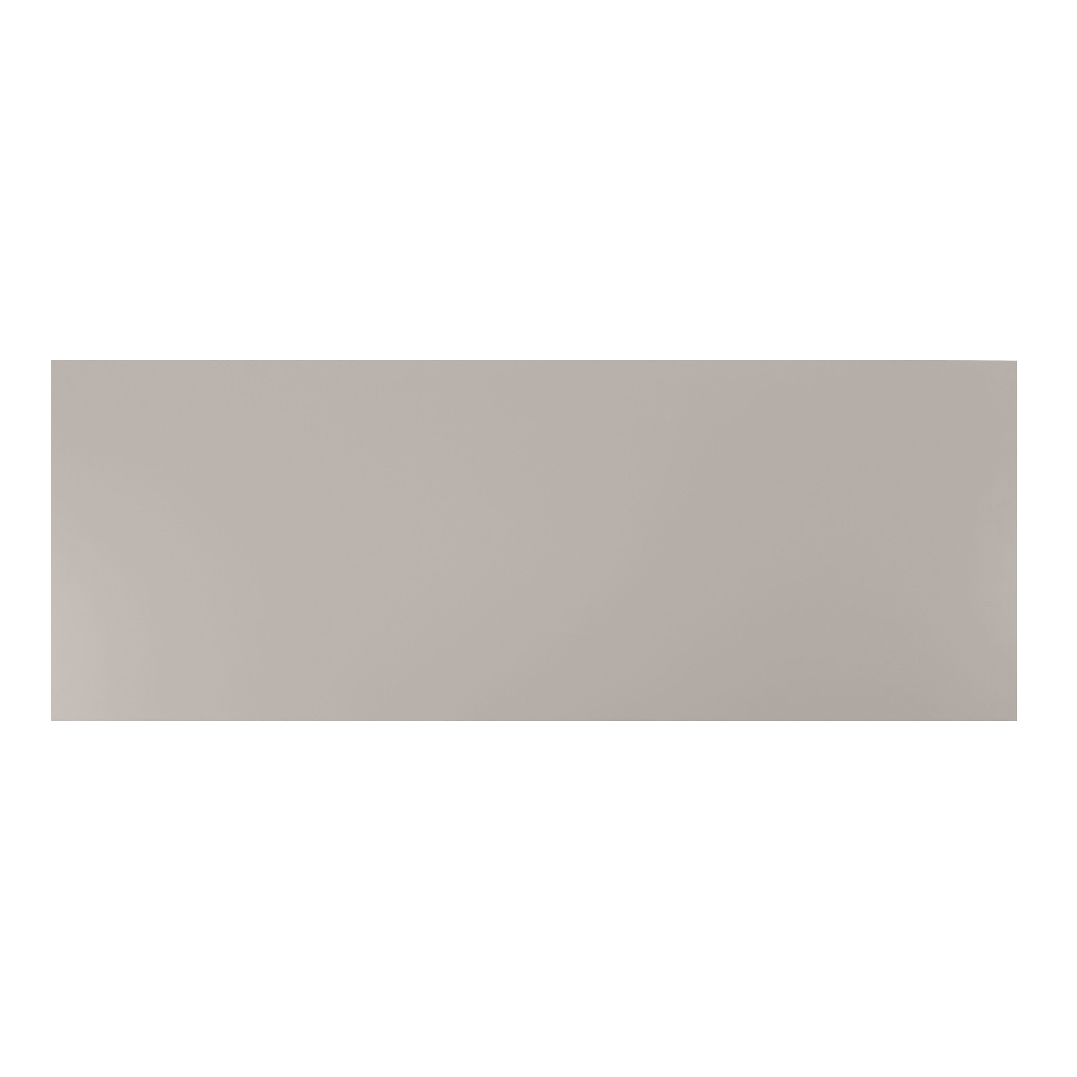 GoodHome Perma Satin Grey Square edge MDF Worktop (T) 2.8cm x (L) 120.5cm x (W) 45.2cm