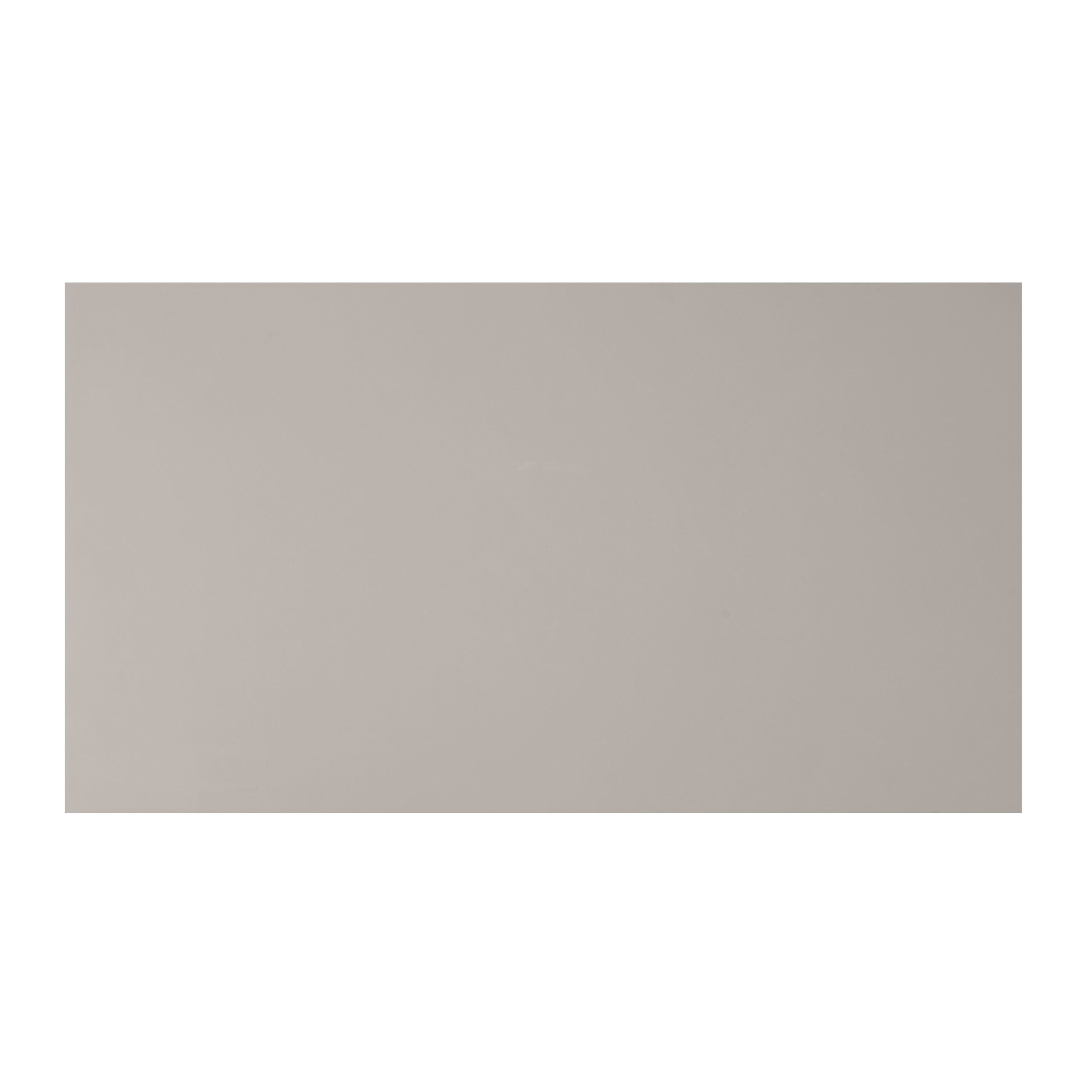 GoodHome Perma Satin Grey Square edge MDF Worktop (T) 2.8cm x (L) 80.5cm x (W) 45.2cm