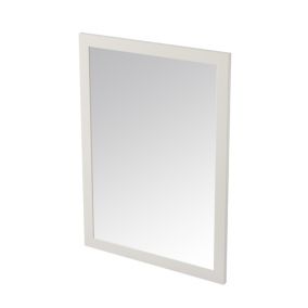 GoodHome Perma White Bathroom Mirror (H)700mm (W)500mm