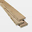 GoodHome Pingora Grey Oak Real wood top layer flooring, 1.2m² Set