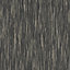 GoodHome Plains Black Metallic effect Textured Wallpaper