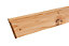 GoodHome Planed Natural Pine Ogee Skirting board (L)2.4m (W)119mm (T)15mm