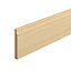 GoodHome Planed Natural Pine Ogee Skirting board (L)2.4m (W)144mm (T)19.5mm, Pack of 2