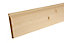 GoodHome Planed Natural Pine Ogee Skirting board (L)2.4m (W)169mm (T)15mm