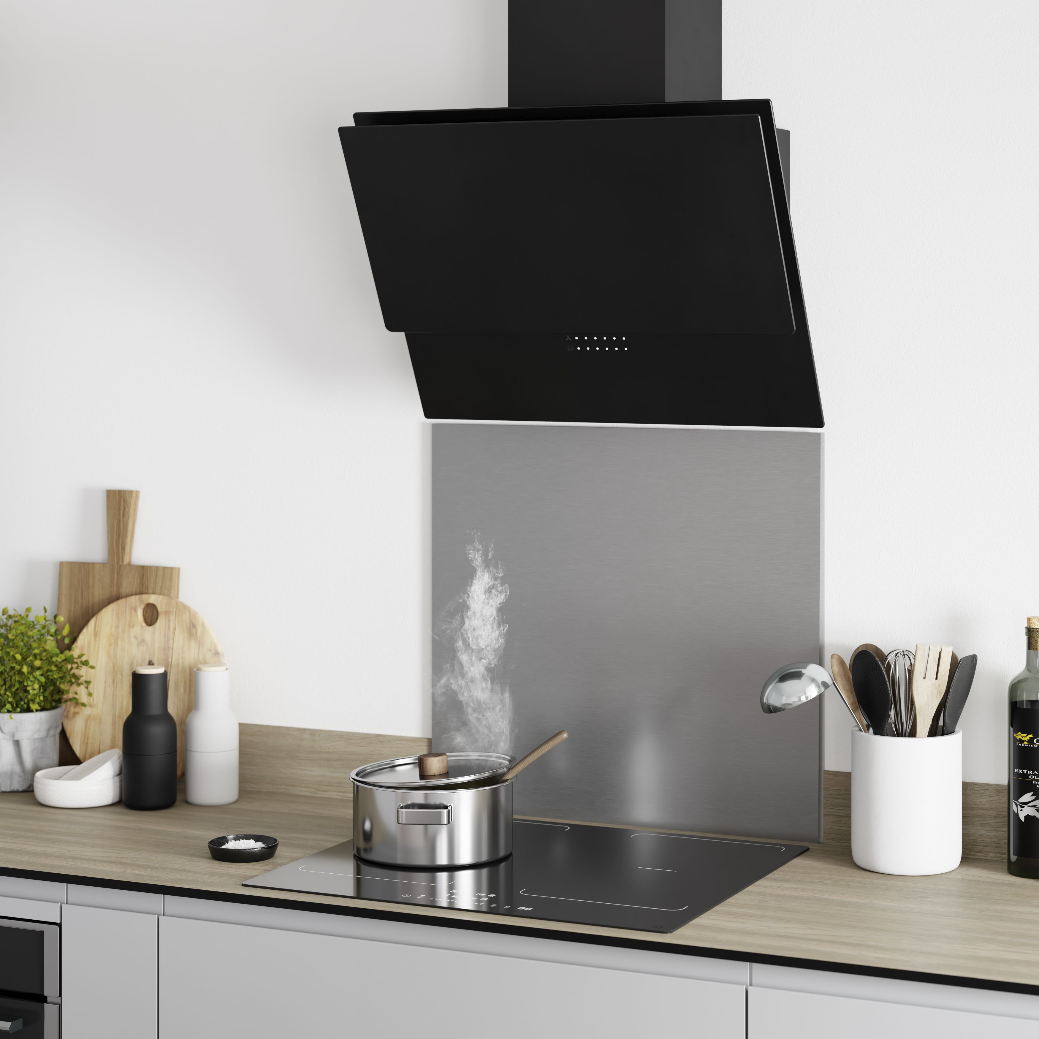 Rangemaster angled cooker hood sales