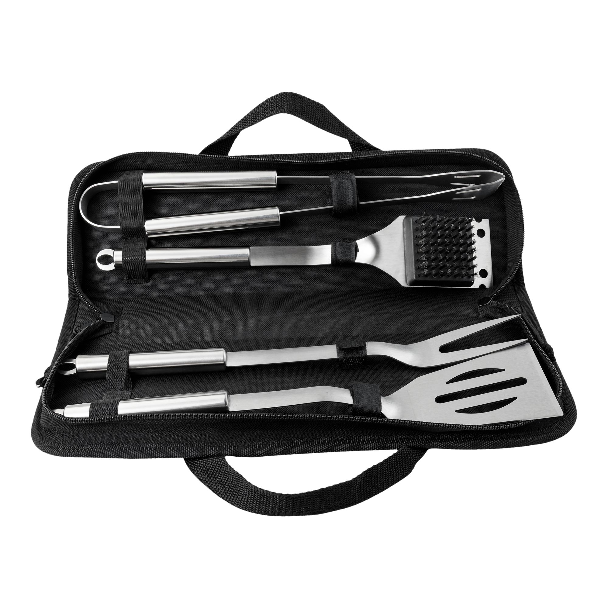 GoodHome Plastic & stainless steel BBQ tool set