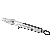 GoodHome Plastic & stainless steel Kitchen tongs (L) 452mm