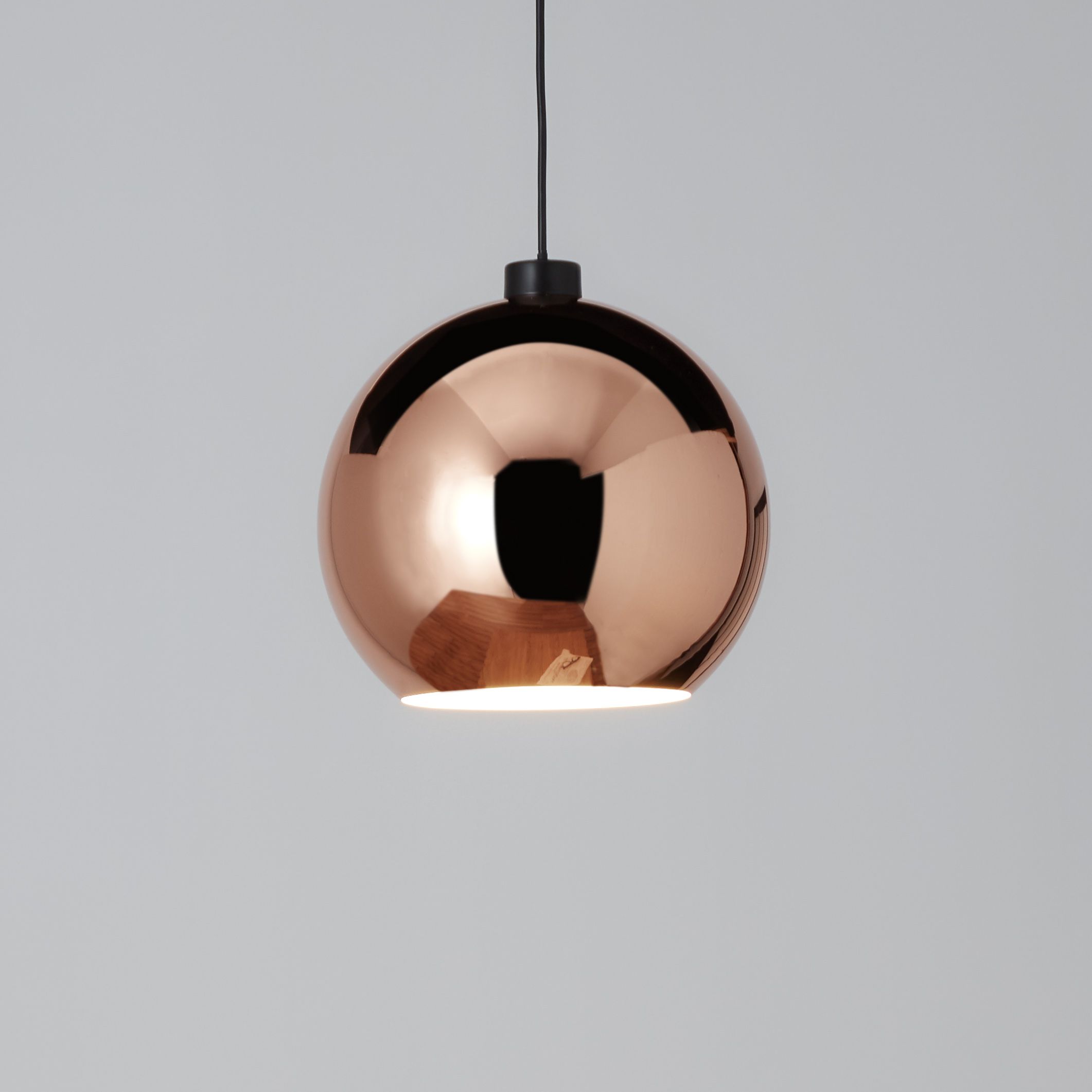 B&q copper store light shade