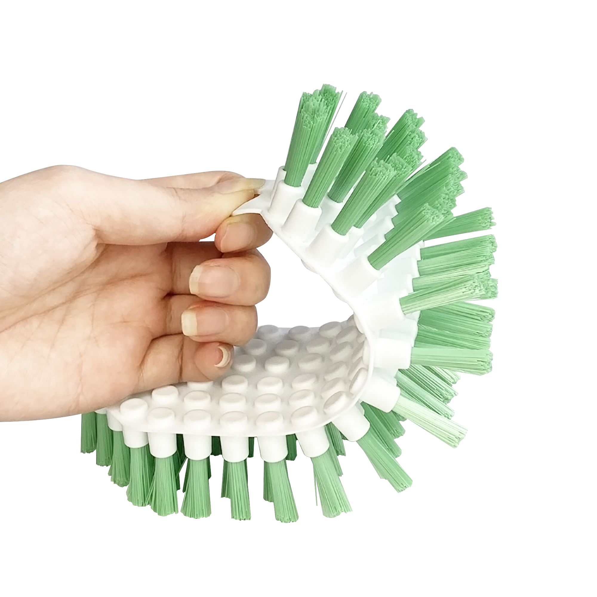 GoodHome Polypropylene Bendable Scrubbing brush, (W)70mm