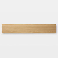 GoodHome Poprock Maple Wood planks Wood effect Self adhesive Vinyl plank, Pack of 8
