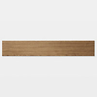 GoodHome Poprock Natural honey Wood planks Wood effect Self adhesive Vinyl plank, Pack of 7