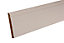 GoodHome Primed White MDF Torus Skirting board (L)2.4m (W)169mm (T)18mm