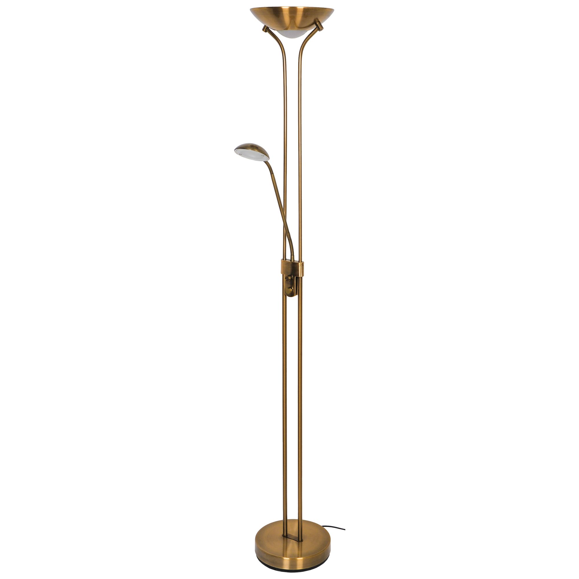 Archie floor outlet lamp b&q