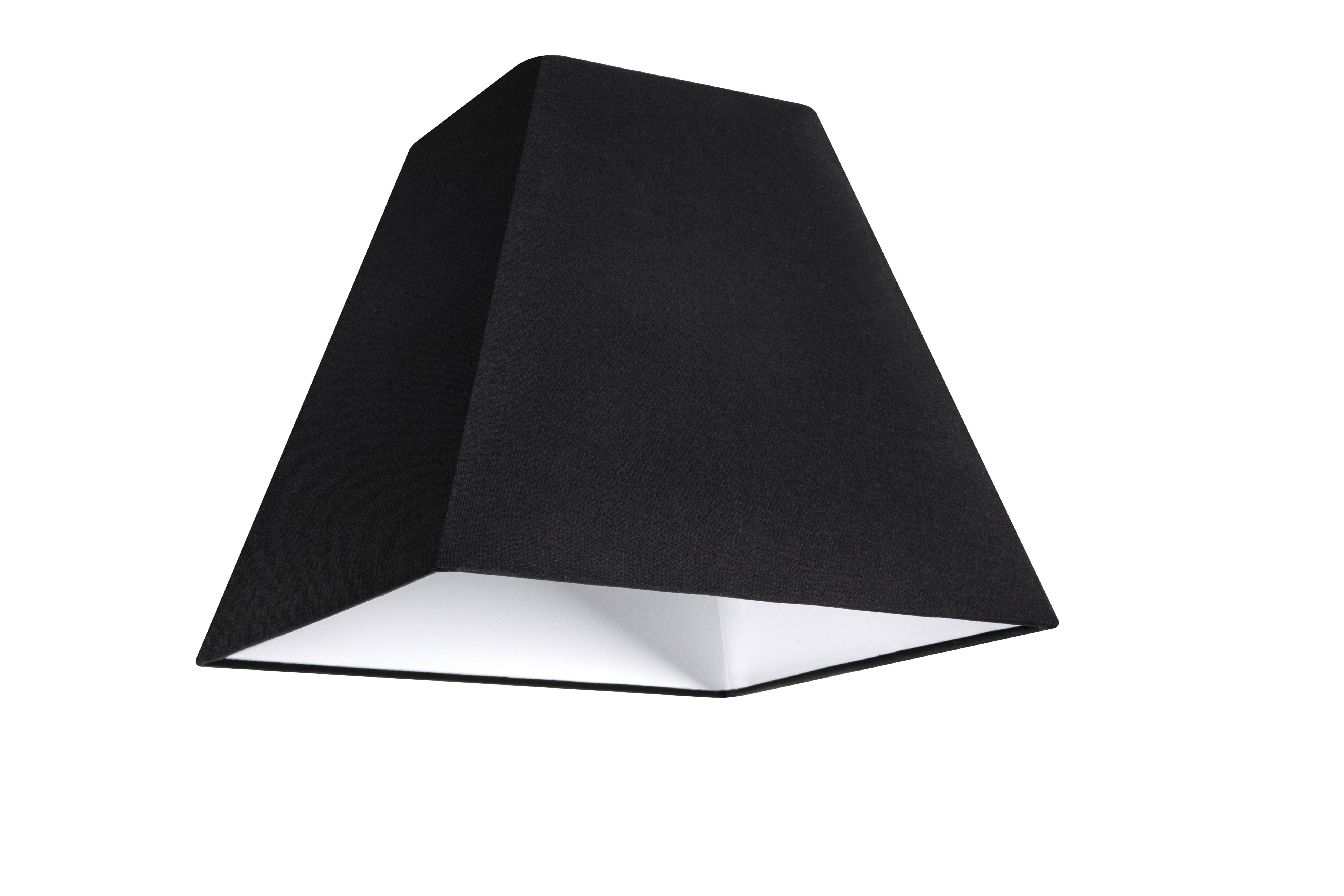 GoodHome Qarnay Charcoal Fabric dyed Light shade (D)20cm