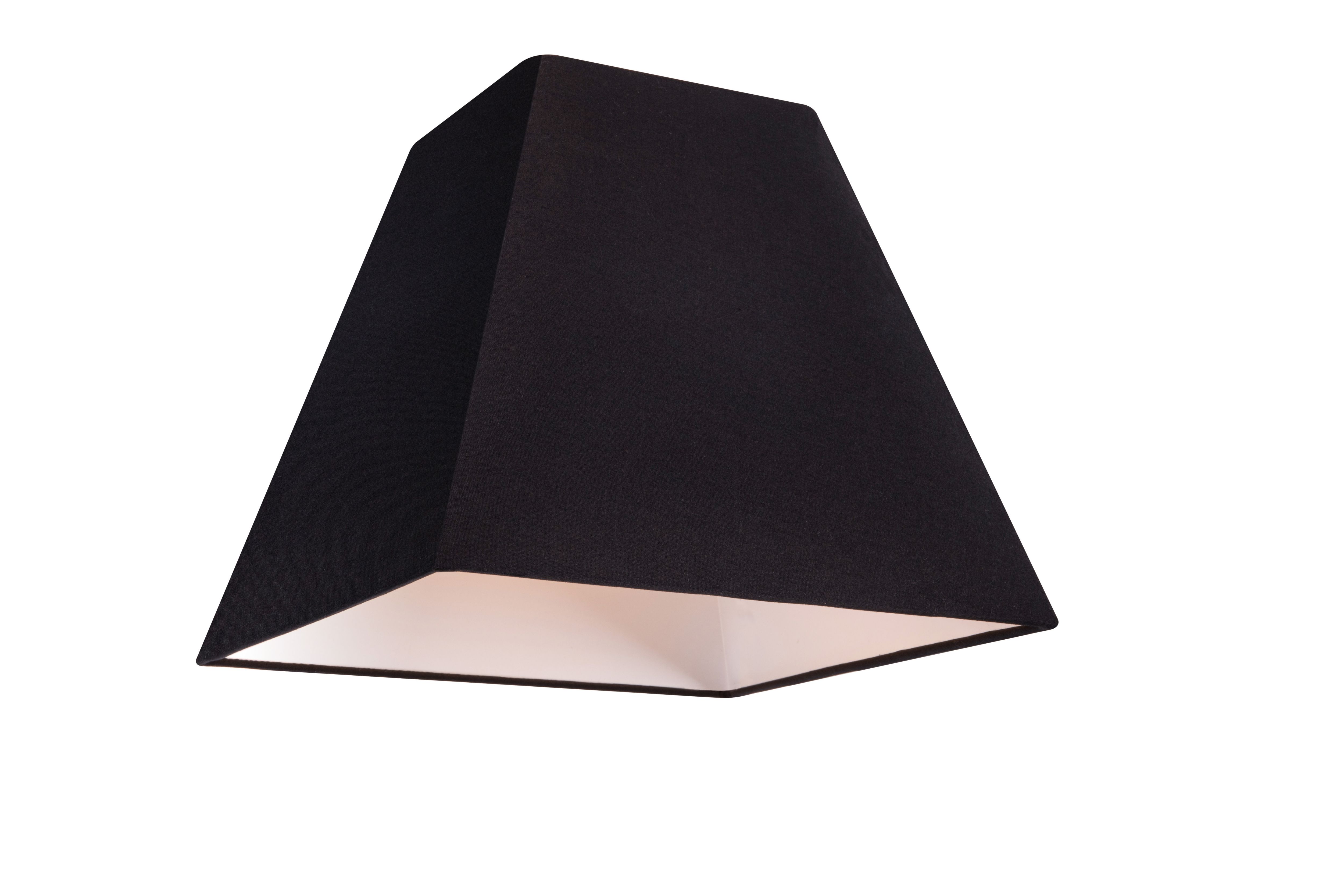 GoodHome Qarnay Charcoal Fabric dyed Light shade (D)20cm