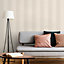 GoodHome Raho Natural Striped Fabric effect Textured Wallpaper