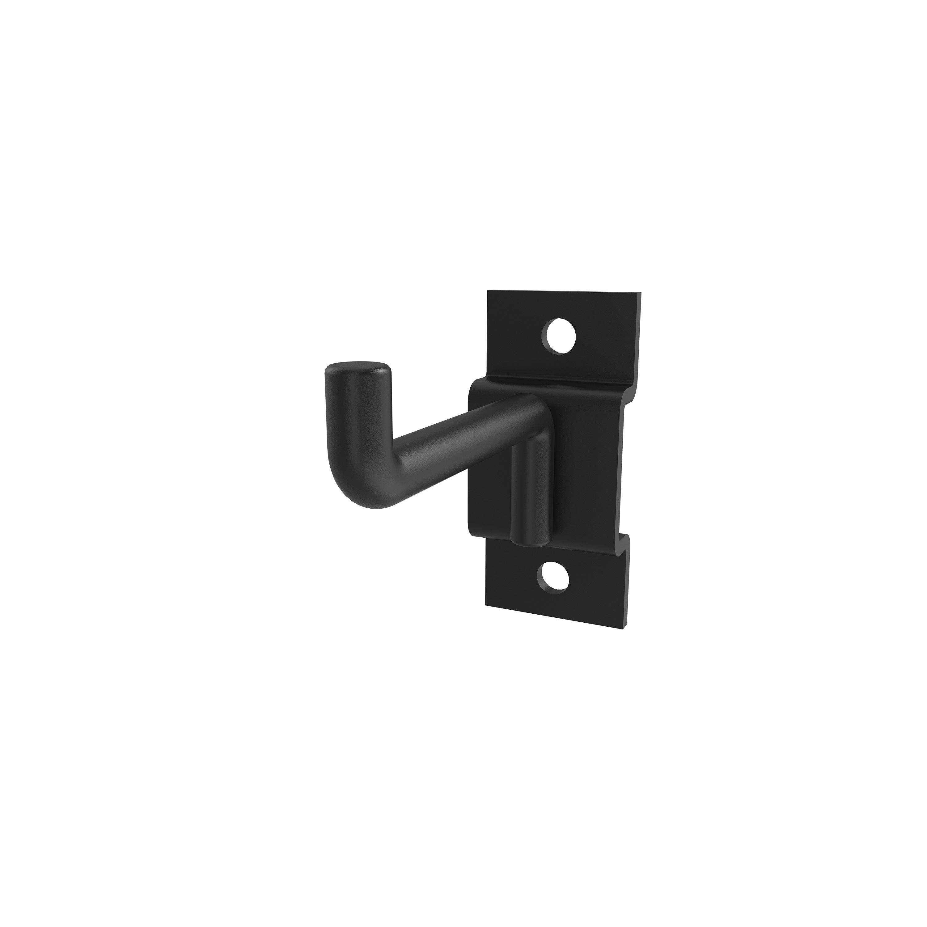 GoodHome Rand Powder-coated Black Small Tool hook (W)30mm | DIY at B&Q