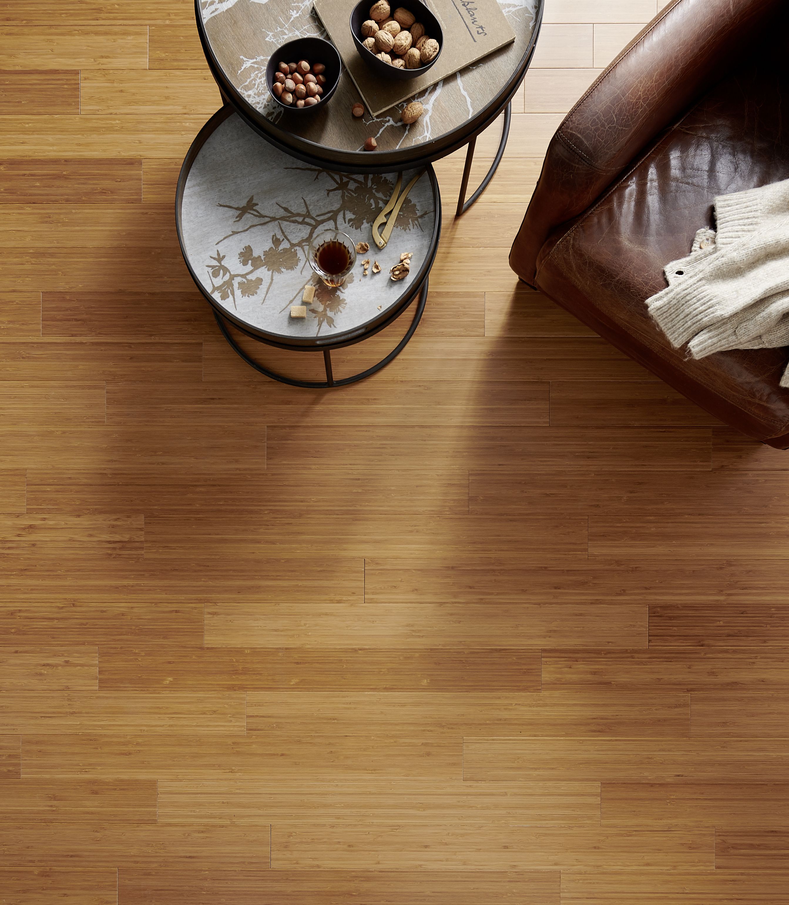 GoodHome Rayong Natural Bamboo Solid wood flooring, 2.21m²