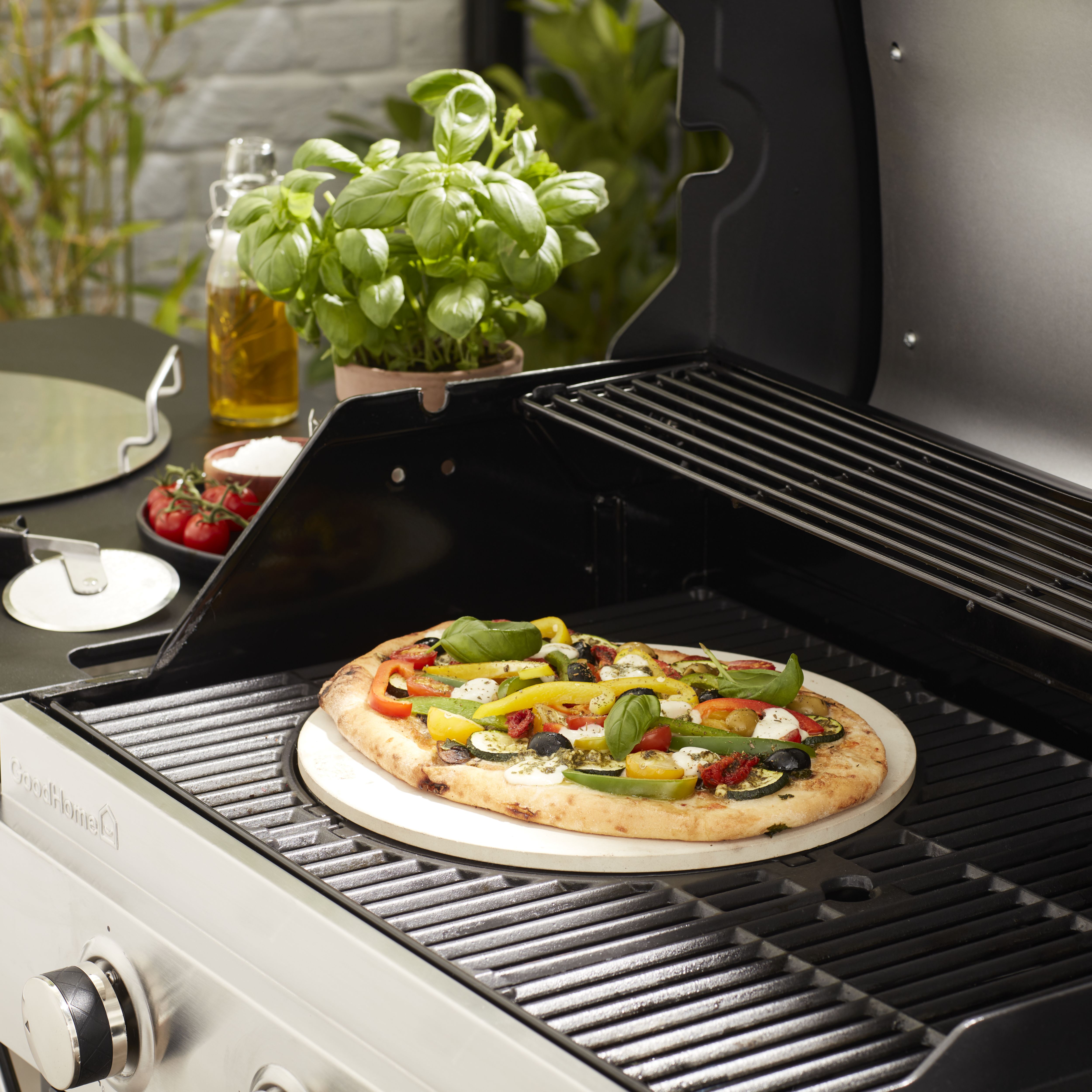 GoodHome Rectangular Cast iron Barbecue grate 41.2cm(L) x 41.2cm(W)