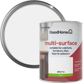GoodHome Renovation Alberta Satinwood Multi-surface paint, 750ml