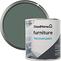 GoodHome Renovation Ballina Flat matt Furniture paint, 125ml