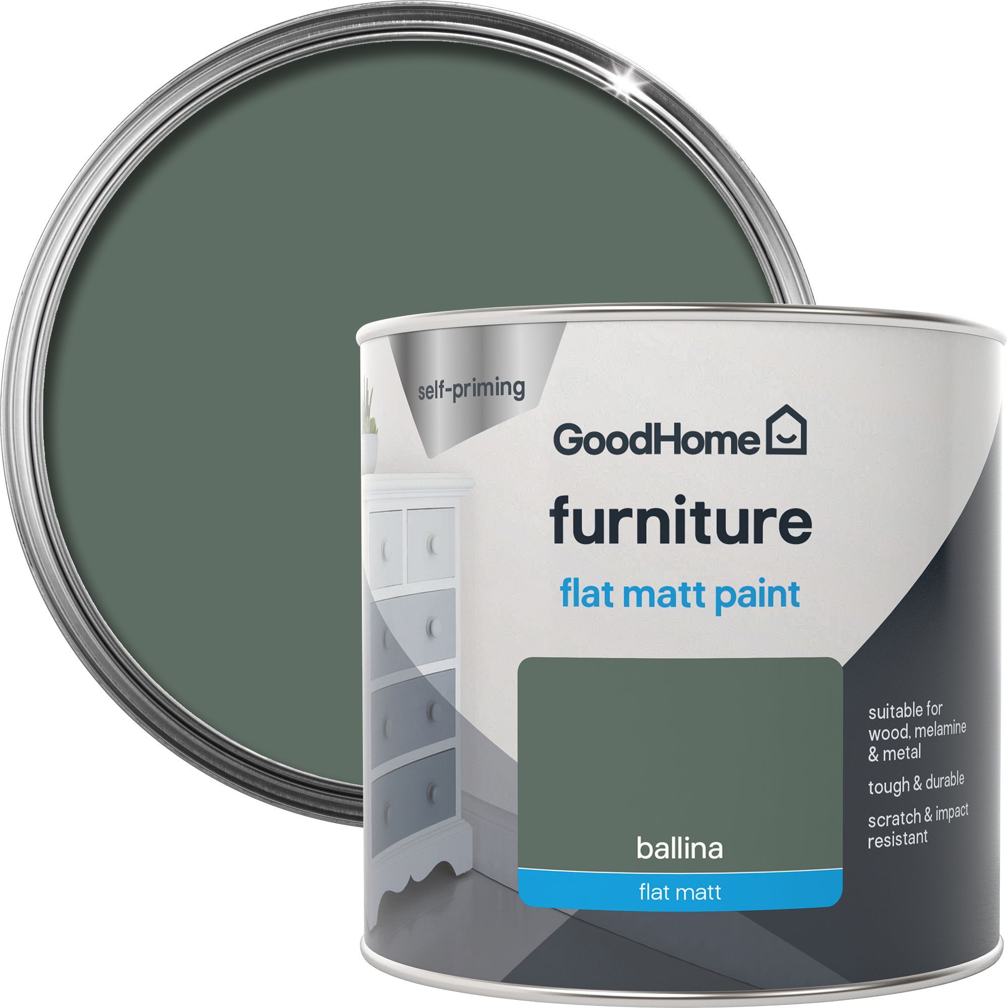 Wardrobe paint deals b&q