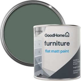 GoodHome Renovation Ballina Flat matt Multi-room Furniture paint, 125ml