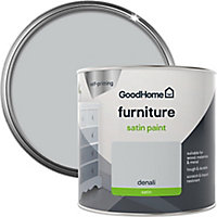 GoodHome Renovation Denali Satinwood Furniture paint, 500ml