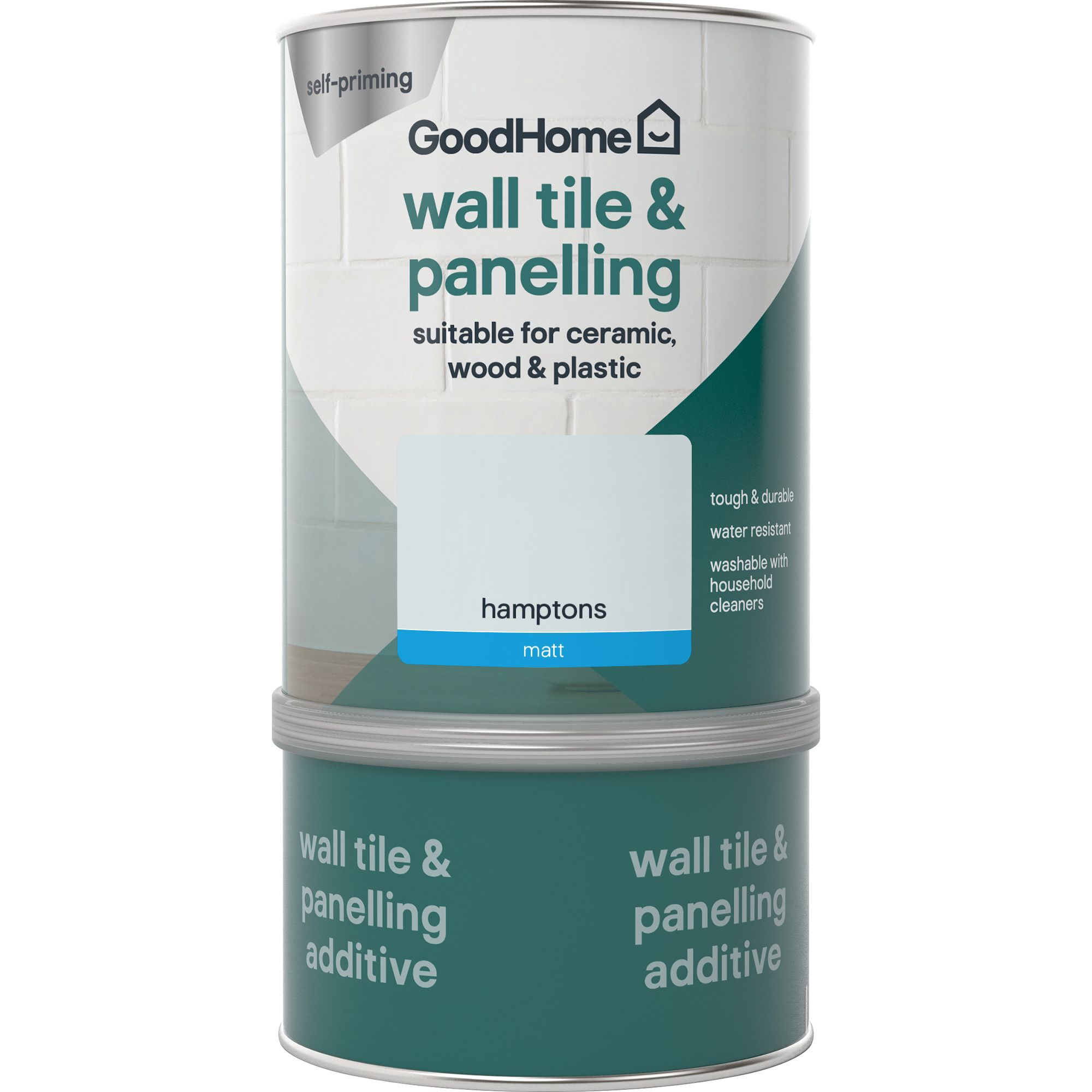 GoodHome Renovation Hamptons Matt Multi-room Wall tile & panelling paint, 750ml